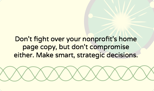 12 tips for writing a nonprofit website home page